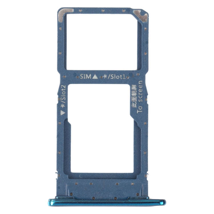 SIM Card Tray + SIM Card Tray / Micro SD Card Tray for Honor 9S (Green)