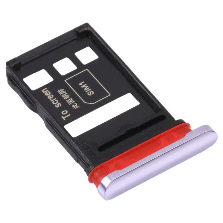 SIM Card Tray + SIM Card Tray for Huawei Nova 7 5G (Silver)