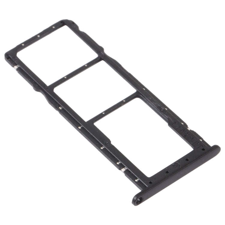 SIM Card Tray + SIM Card Tray + Micro SD Card Tray for Honor 8A 2020 (Black)