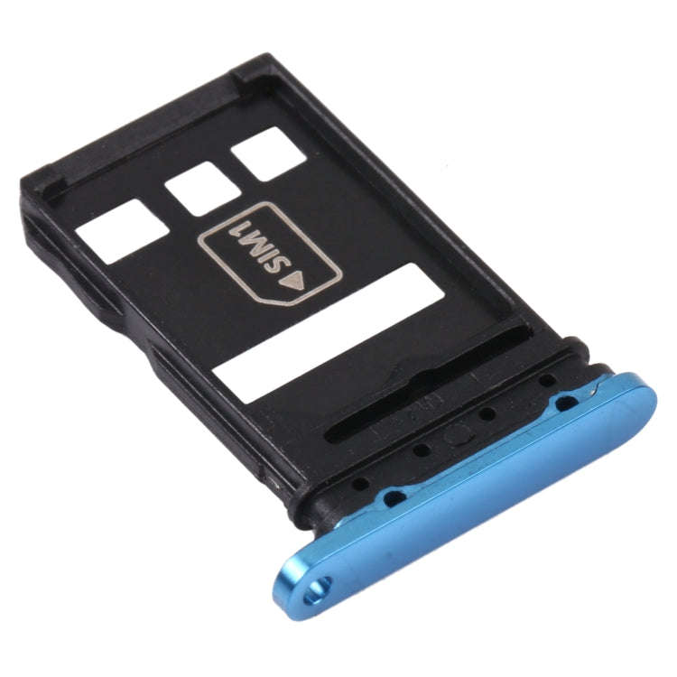 SIM Card Tray + NM Card Tray for Huawei P40 Pro+ (Blue)