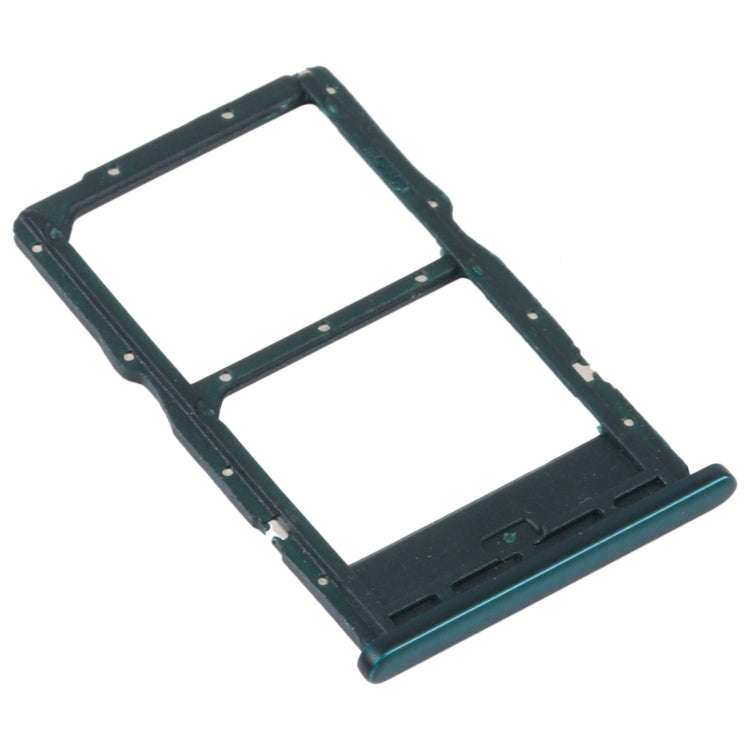 SIM Card Tray + NM Card Tray for Huawei Nova 7i (Green)