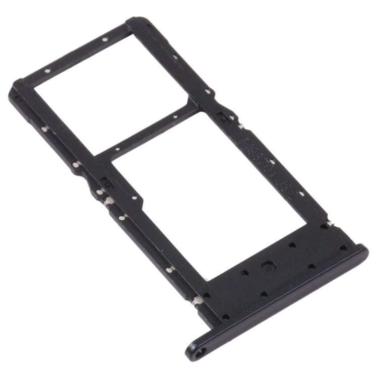SIM Card Tray + SIM Card Tray / Micro SD Card Tray for Honor Play4 (Black)