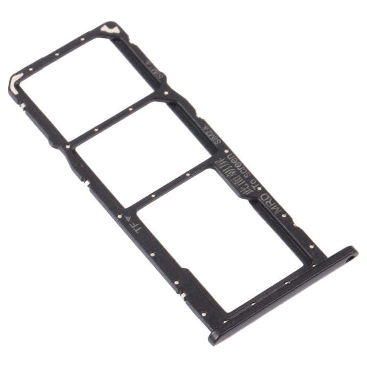 SIM Card Tray + SIM Card Tray + Micro SD Card Tray for Huawei Enjoy 9e (Black)