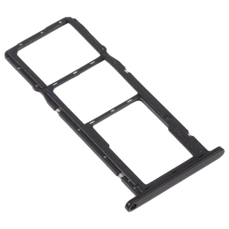 SIM Card Tray + SIM Card Tray + Micro SD Card Tray for Honor 8S (Black)