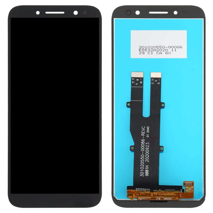 LCD Screen and Digitizer Full Assembly for Nokia C1 Plus TA-1312(Black)
