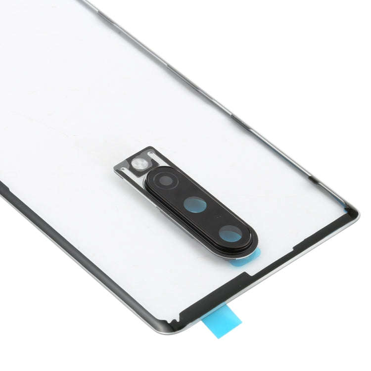 For OnePlus 8 Battery Back Cover With Camera Lens (Transparent)