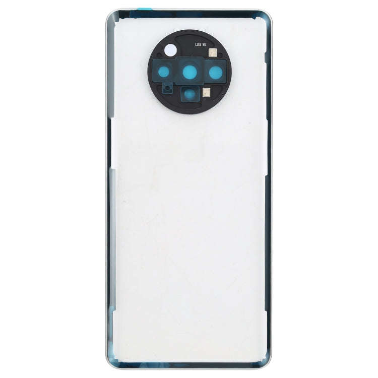 For OnePlus 7T Battery Back Cover With Camera Lens (Transparent)