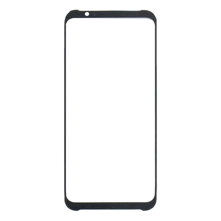 Front Screen Outer Glass Lens for ZTE Nubia Red Magic 3 / Red Magic 3S NX629J(Black)