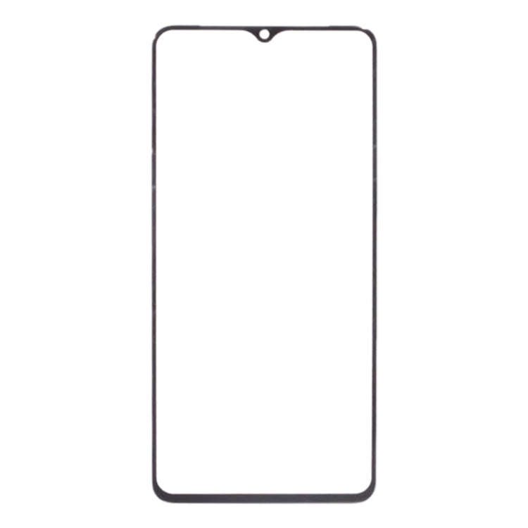 For OnePlus 7T Front Screen Outer Glass Lens (Black)