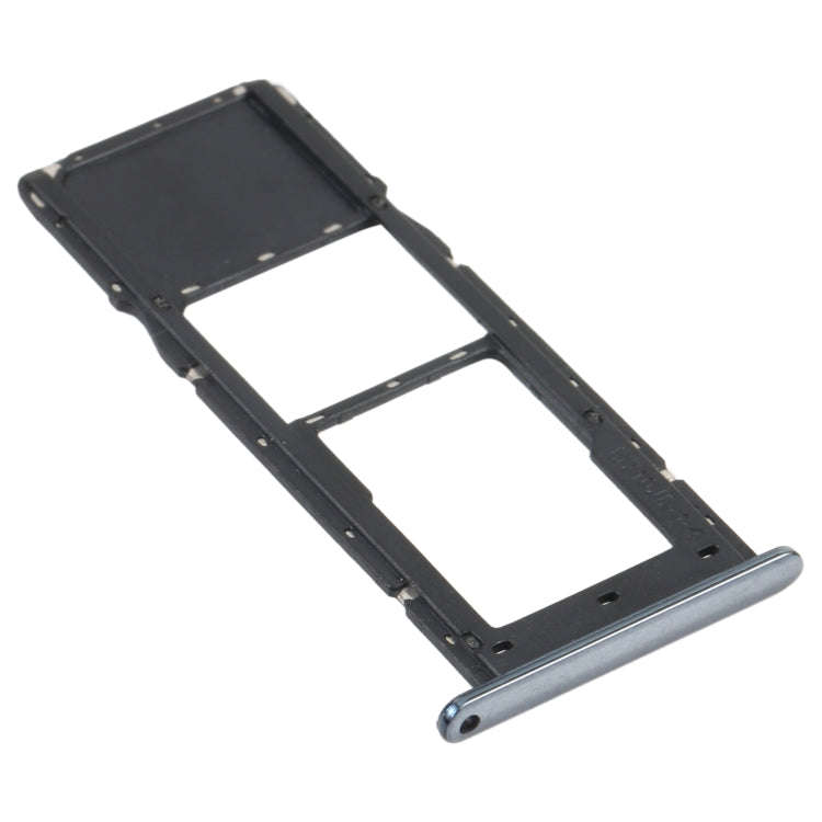 SIM Card Tray + Micro SD Card Tray for LG K61 LMQ630EAW, LM-Q630 (Black)
