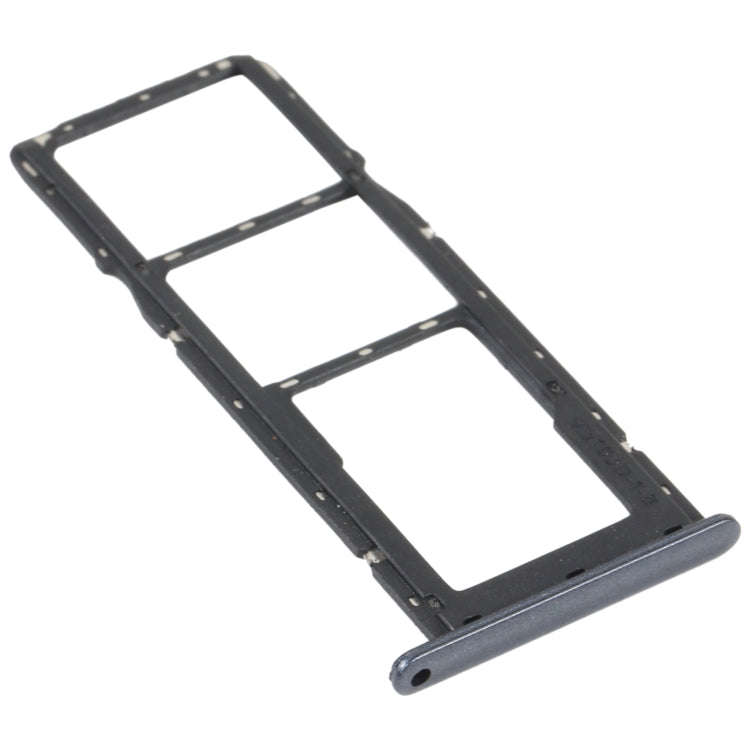 SIM Card Tray + SIM Card Tray + Micro SD Card Tray for LG K41S LMK410EMW LM-K410EMW LM-K410 (Black)