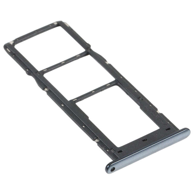 SIM Card Tray + SIM Card Tray + Micro SD Card Tray for LG K41S LMK410EMW LM-K410EMW LM-K410 (Silver)