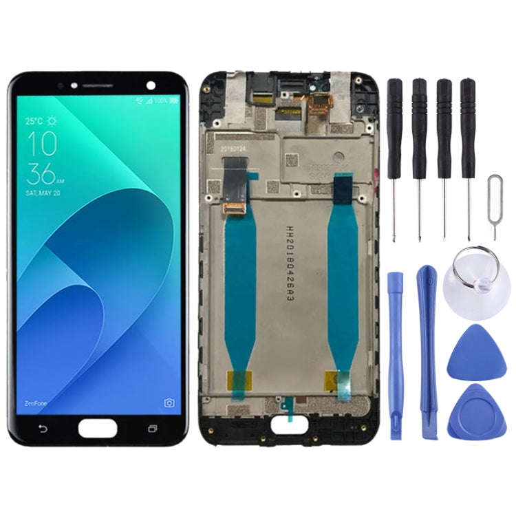 OEM LCD Screen for Asus Zenfone 4 Selfie ZD553KL X00LD Digitizer Full Assembly with FrameBlack)