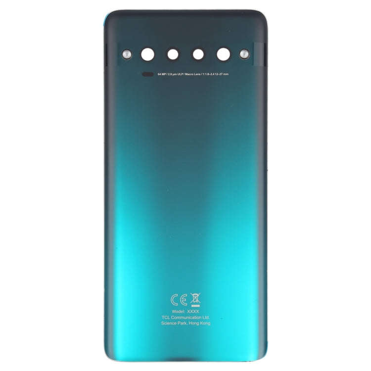 Original Battery Back Cover for TCL 10 Pro T799B T799H(Green)