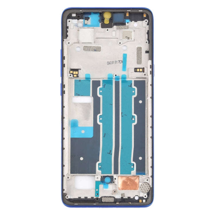 Front Housing LCD Frame Bezel Plate for TCL 10 Plus T782H(Blue)