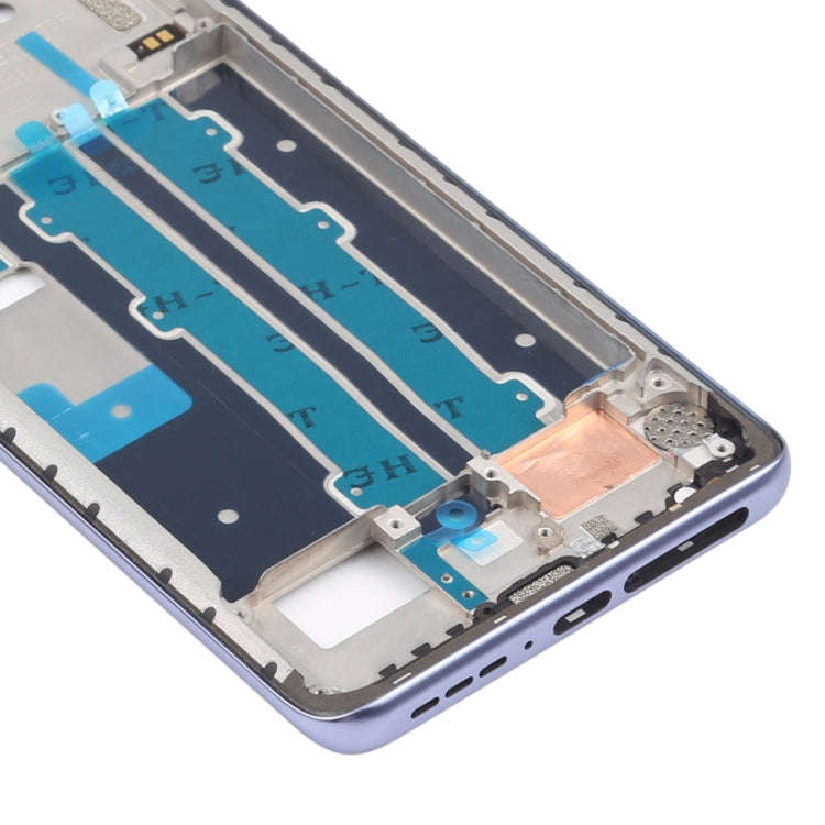 Front Housing LCD Frame Bezel Plate for TCL 10 Plus T782H(Purple)