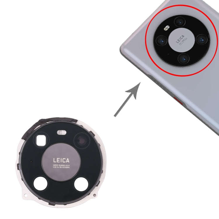 For Huawei Mate 40 Pro Camera Lens Cover (Black)