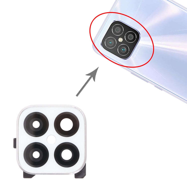 For Huawei Nova 8 SE  Camera Lens Cover (Silver)
