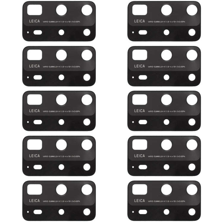 For Huawei P40 Pro+ 10pcs Back Camera Lens