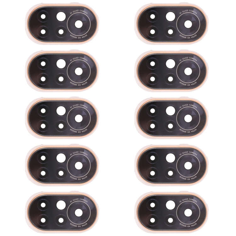 For Huawei Nova 8 5G  10pcs Camera Lens Cover (Gold)