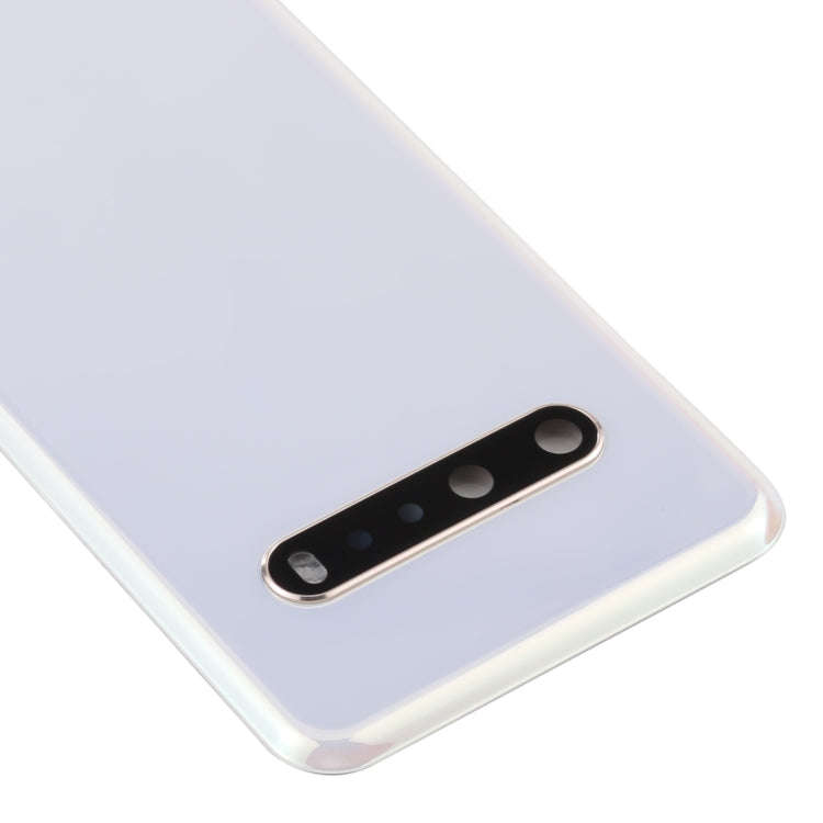 Original Back Battery Cover for LG V60 ThinQ 5G LM-V600(White)