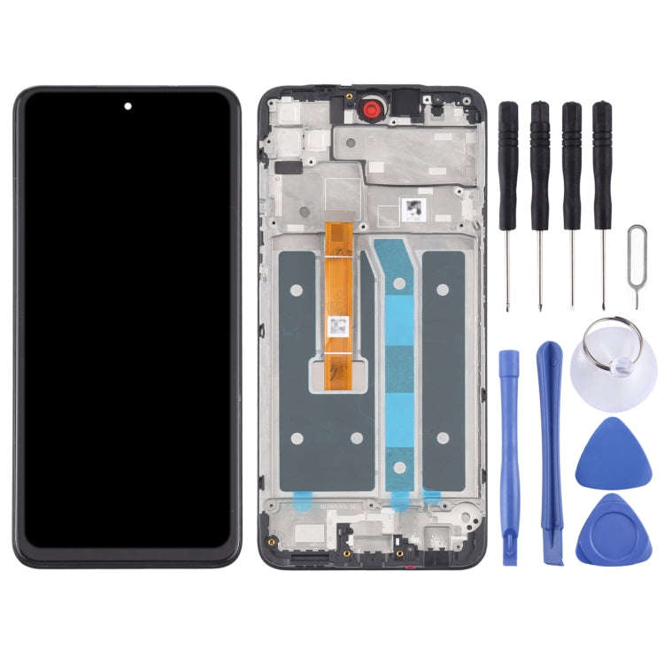 LCD Screen and Digitizer Full Assembly with Frame for LG K42 LMK420 LM-K420 LMK420H LM-K420H LMK4...