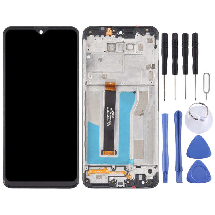 TFT LCD Screen for LG K50S LMX450HM LM-X540 LM-X540BMW LMX540BMW Digitizer Full Assembly with Frame