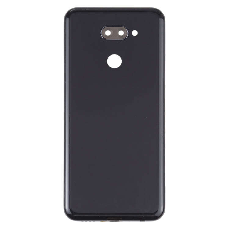 Back Battery Cover for LG K40s LMX430HM LM-X540 LM-X430(Black)