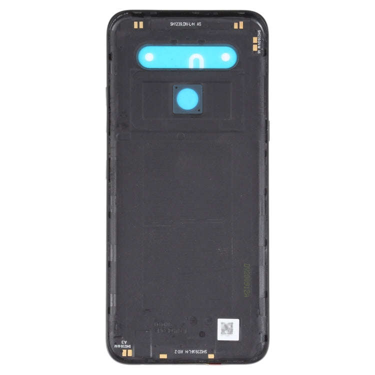 Back Battery Cover for LG K41s LMK410EMW LM-K410 LM-K410EMW(Black)
