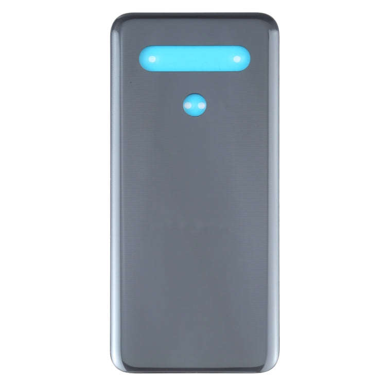 Back Battery Cover for LG K61 LMQ630EAW LM-Q630EAW LM-Q630(Black)