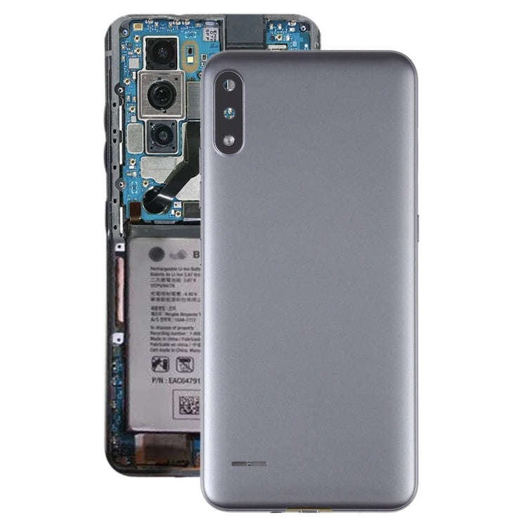 Back Battery Cover for LG K22 LMK200Z LMK200E LMK200B LM-K200(Grey)