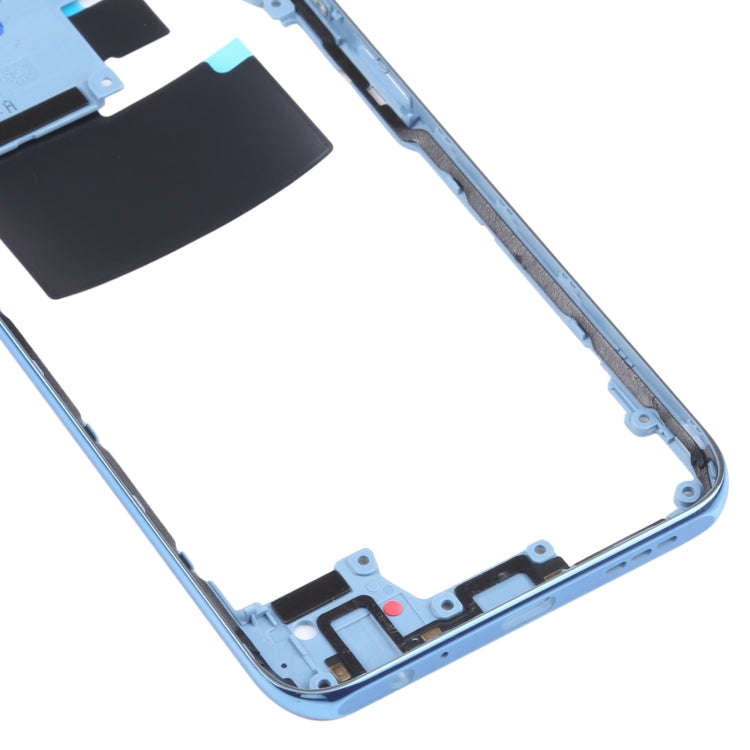 Middle Frame Bezel Plate for Xiaomi Redmi Note 10s M2101K7BG (Blue)