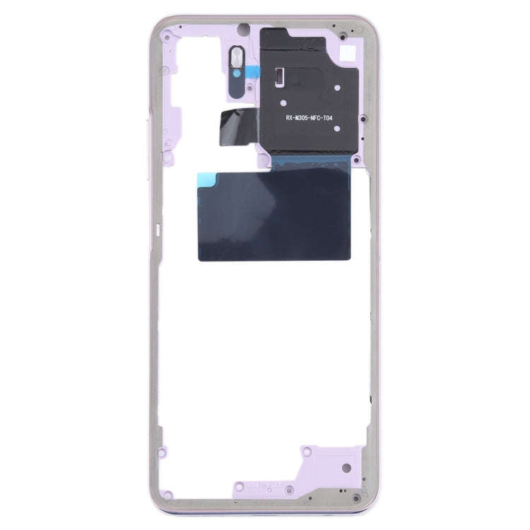 Middle Frame Bezel Plate for Xiaomi Redmi Note 10s M2101K7BG (Purple)