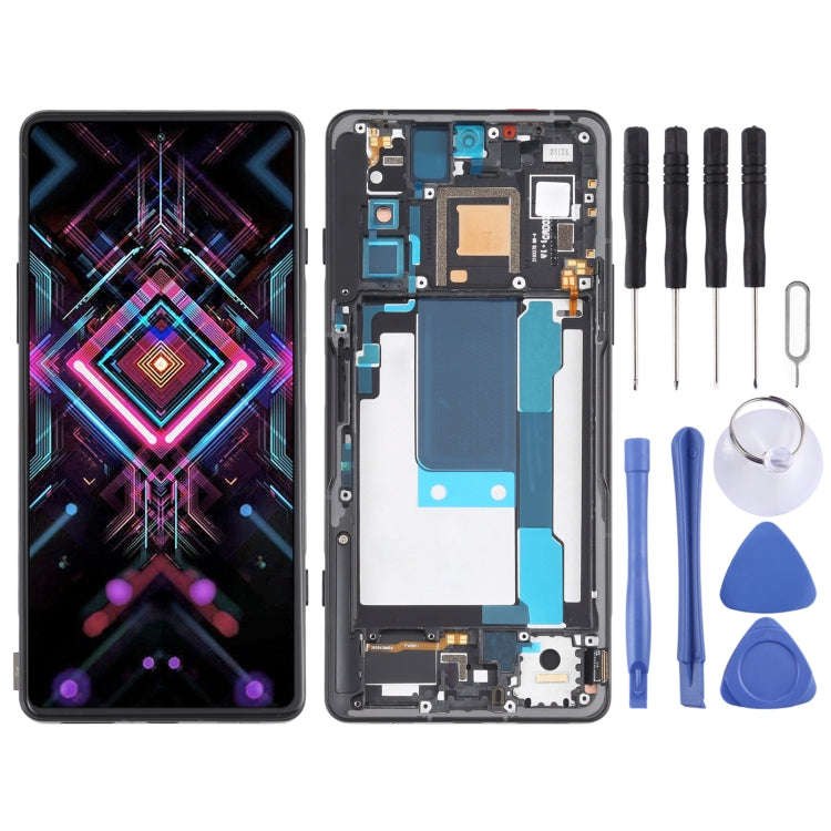 OLED LCD Screen for Xiaomi Redmi K40 Gaming M2012K10C M2104K10AC Digitizer Full Assembly With Fra...