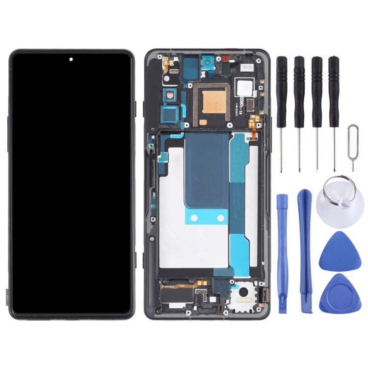 OLED LCD Screen for Xiaomi Redmi K40 Gaming M2012K10C M2104K10AC Digitizer Full Assembly With Fra...