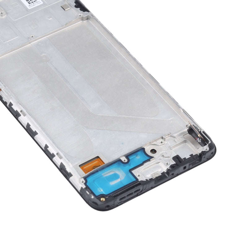 OLED Material LCD Screen and Digitizer Full Assembly With Frame for Xiaomi Redmi Note 10 4G / Red...