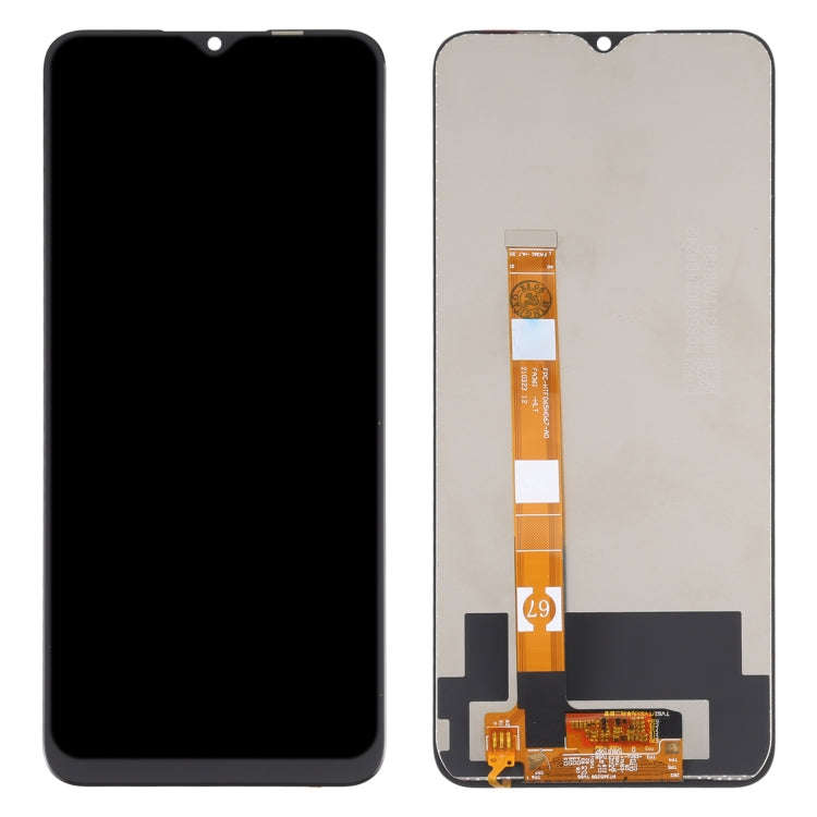LCD Screen and Digitizer Full Assembly for OPPO Realme C25 RMX3193 RMX3191