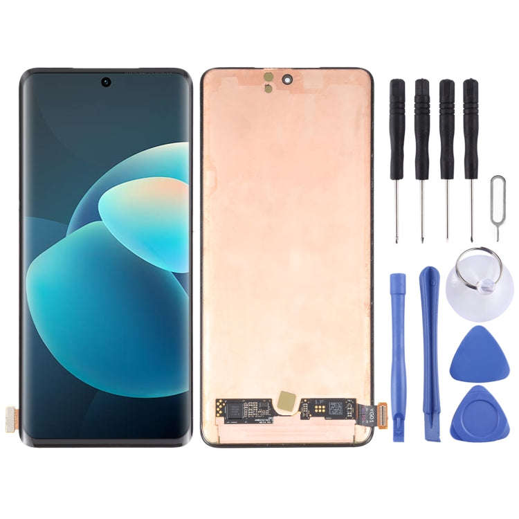 Original AMOLED Material LCD Screen and Digitizer Full Assembly for vivo X60 Pro / X60T Pro+ / X6...