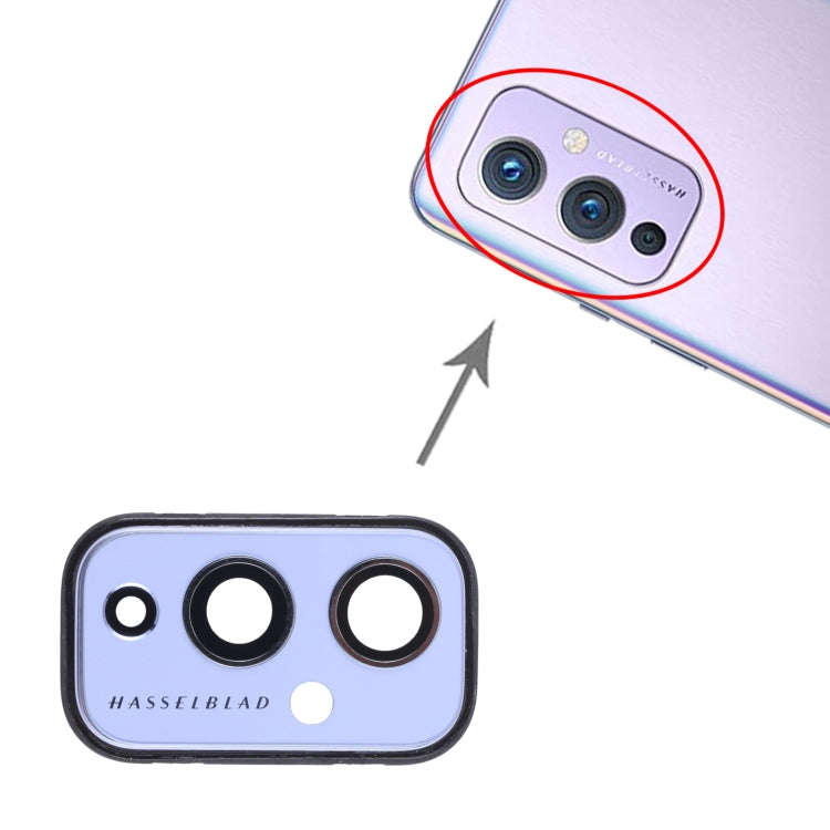For OnePlus 9 (EU/NA) Camera Lens Cover (Purple)