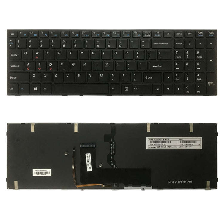 US Version Keyboard With Back Light for Hasee Z7M Z7-KP7GS ZX7-CP5S2 Z7M-CT7GS Z7M-KP7G1 Z7M-KP5G...