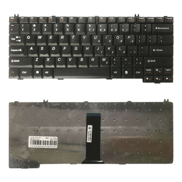 US Version Keyboard for Lenovo ideapad F41 F31G Y510A F41G G430 G450 3000 C100 C200 C460 C466 Y33...