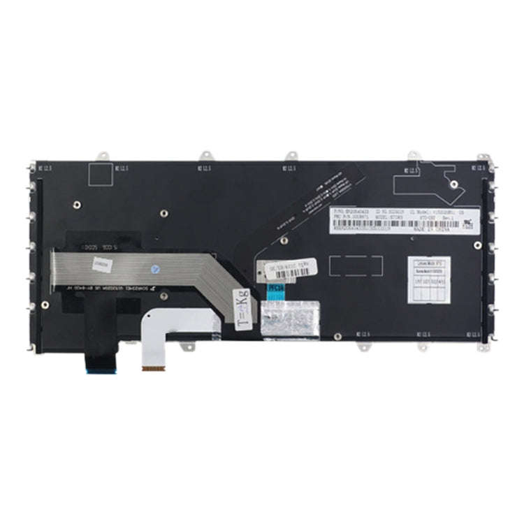 US Version Keyboard With Back Light for Lenovo Thinkpad Yoga 260 / Yoga 370 / X380(Silver)