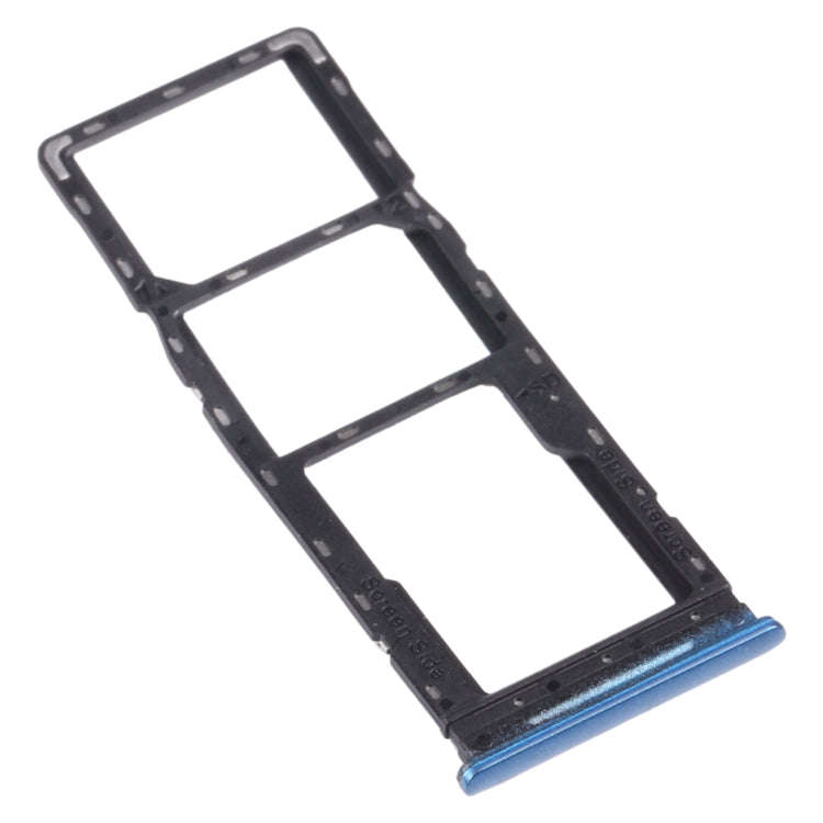For infinix Hot 10 Play / Smart 5(India) X688C X688B SIM Card Tray + SIM Card Tray + Micro SD Car...