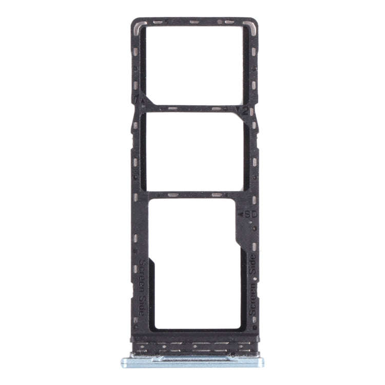 For Infinix Hot 10s / Hot 10T X689B X689 X689C SIM Card Tray + SIM Card Tray + Micro SD Card Tray...