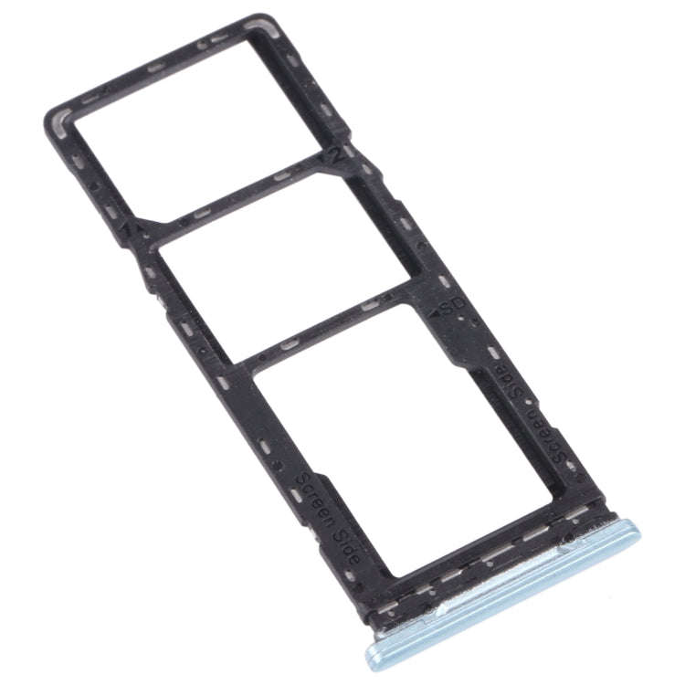 For Infinix Hot 10s / Hot 10T X689B X689 X689C SIM Card Tray + SIM Card Tray + Micro SD Card Tray...