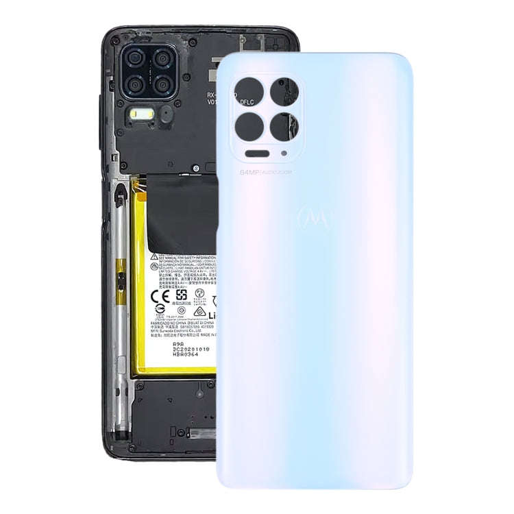 Battery Back Cover for Motorola Edge S(Silver)
