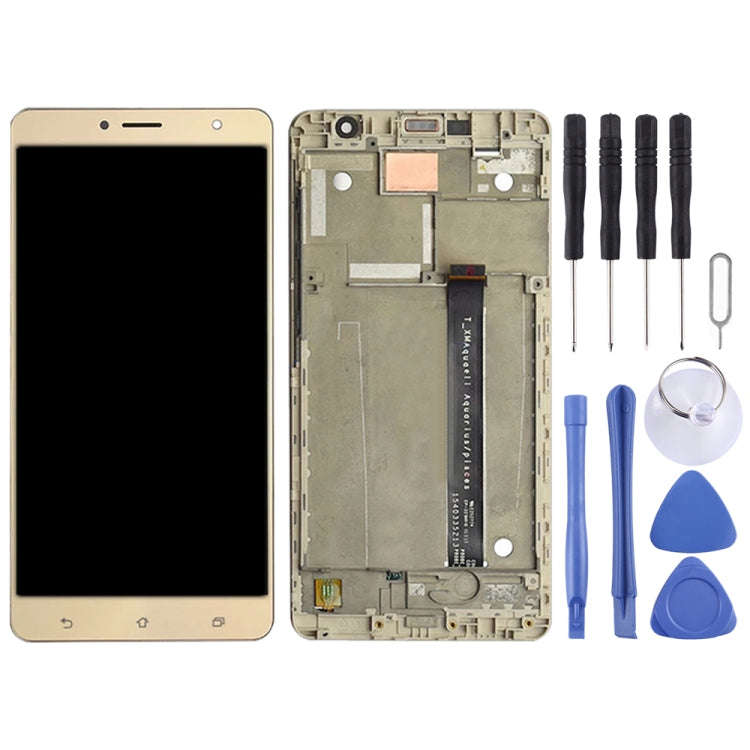 OEM LCD Screen for Asus Zenfone 3 Deluxe ZS550KL Z01FD Digitizer Full Assembly with FrameGold)