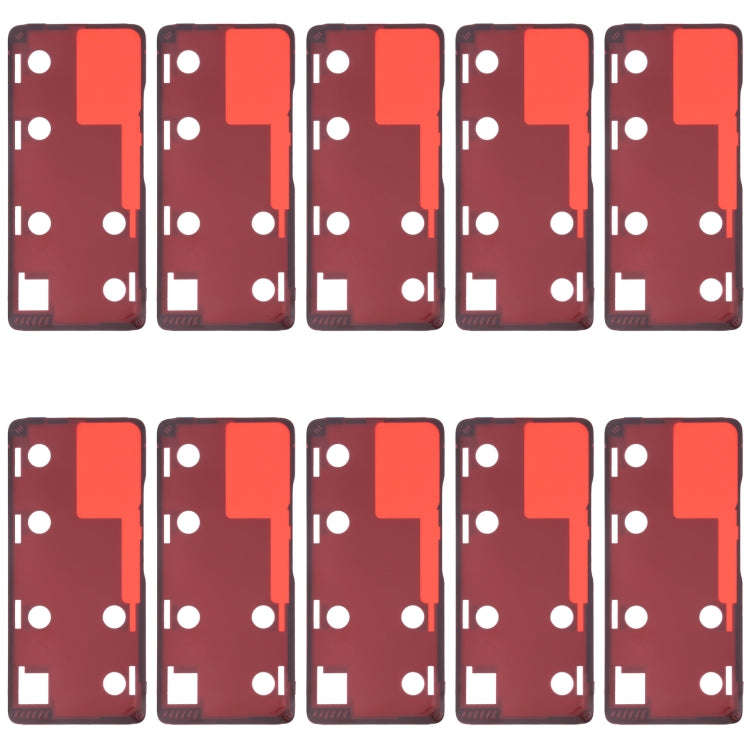 10 PCS Back Housing Cover Adhesive for Xiaomi Redmi Note 10 Pro