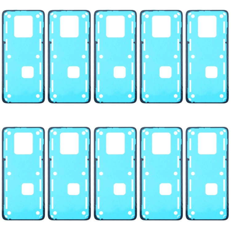 10 PCS Back Housing Cover Adhesive for Xiaomi Redmi 10X 5G / Redmi 10X Pro 5G