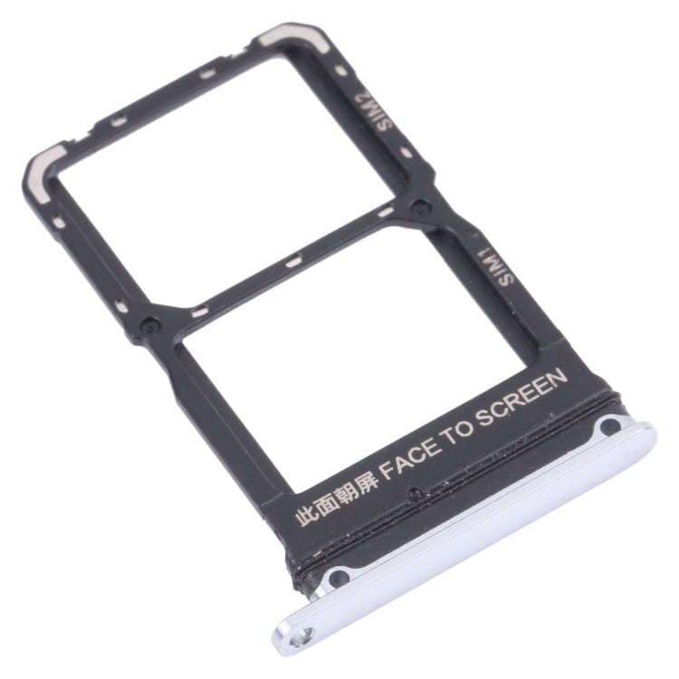 SIM Card Tray + SIM Card Tray for Xiaomi Mi 10S (Silver)